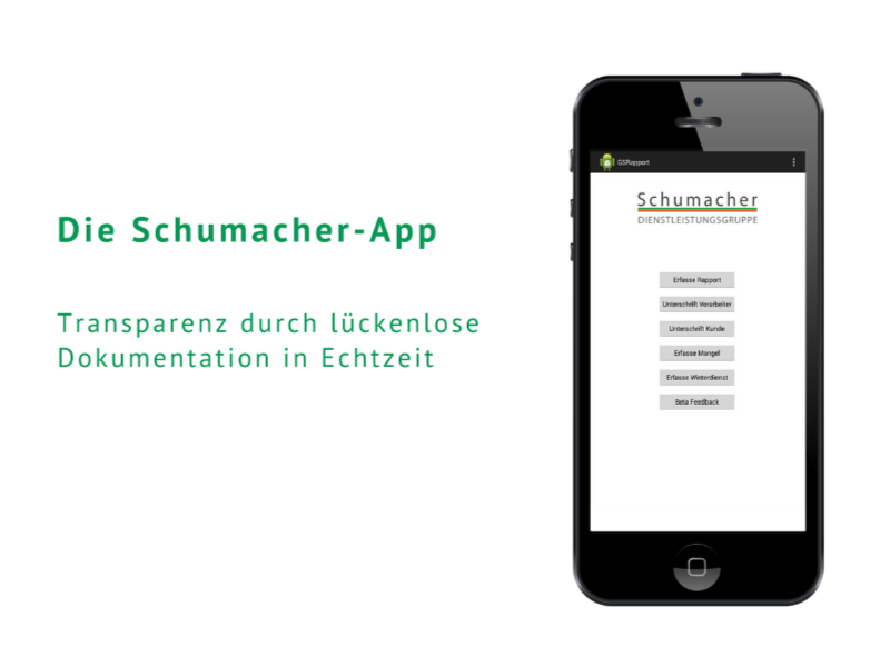 Die neue Schumacher-App